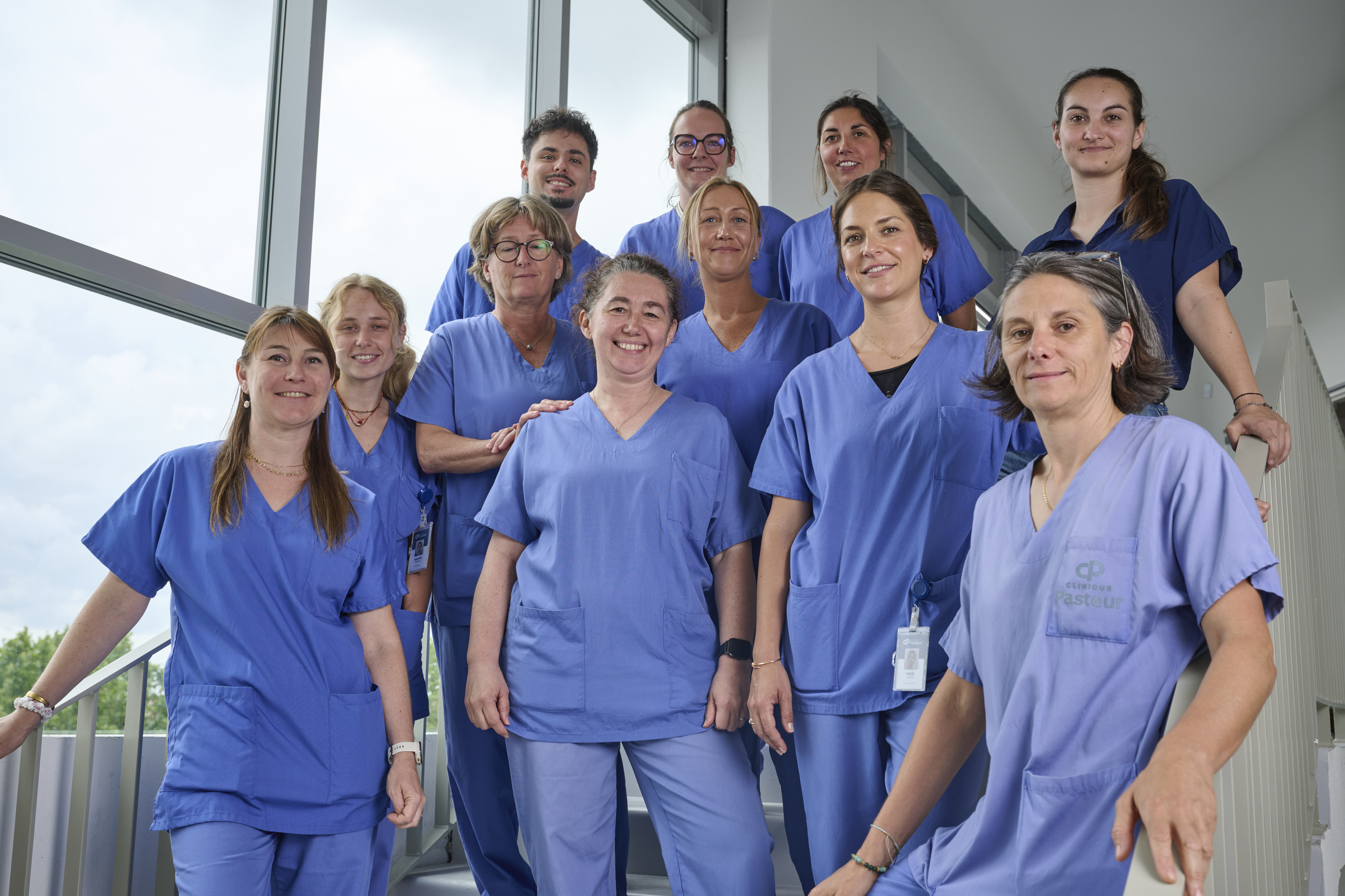 Équipe de l’hospitalisation de jour de la Clinique Pasteur